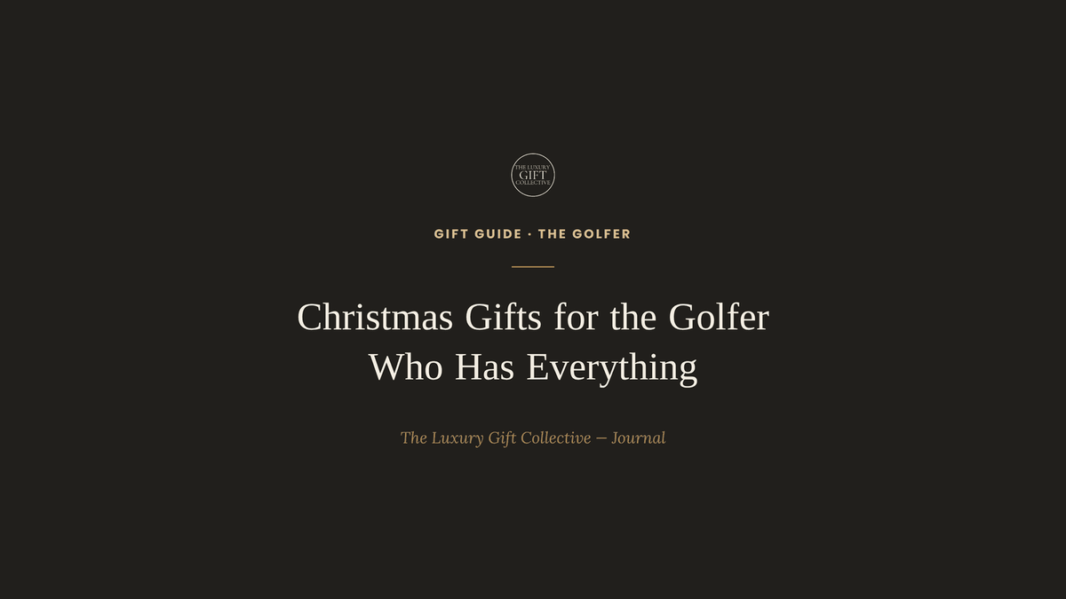 Christmas Gifts for the Golfer Who Has Everything