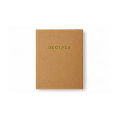 Handmade Recipe Notebook